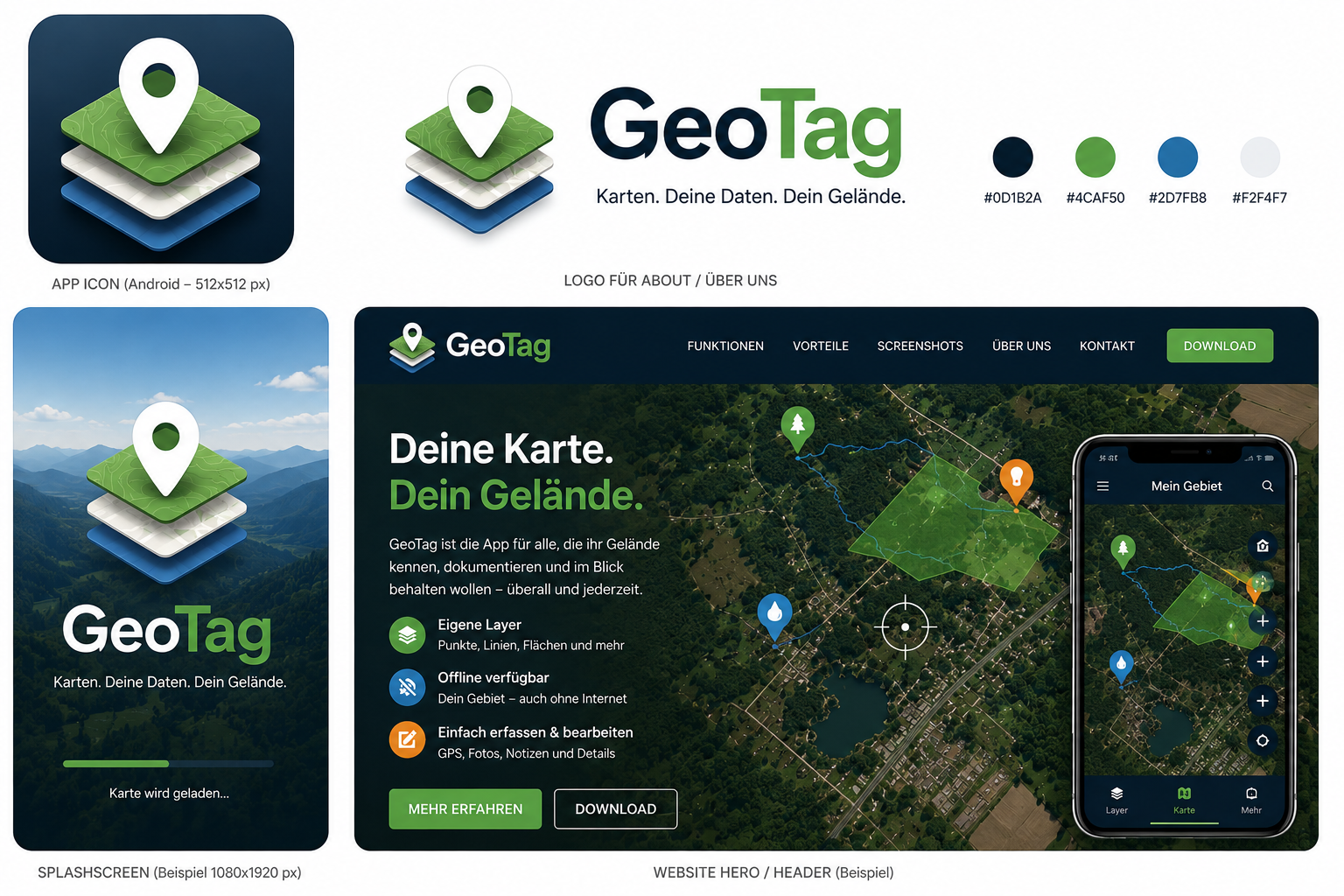 GeoTag verbindet Karten, Geländewissen und mobile Nutzung