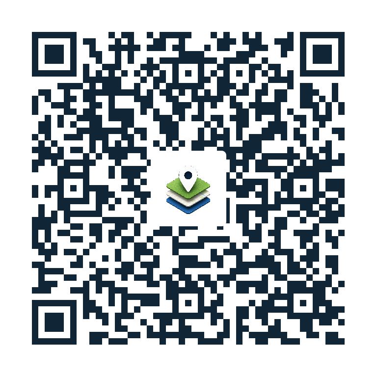 QR-Code mit MyGeoTag-Logo zur Installation über Google Play